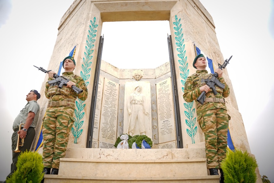 Η ΛΕΦΕΔ Αττικής στο Ετήσιο Μηνμόσυνο για τους Ιερολοχίτες και Καταδρομείς