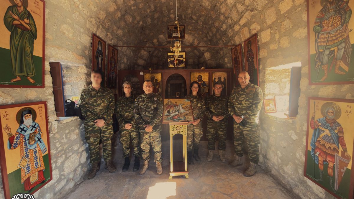 Εθελοντική Δωρεά της ΛΕΦΕΔ Αττικής, 26 Αγιογραφιών και Προσκυνηταρίου στον Ιερό Ναό Αγίου Γεωργίου – Νήσος Ρω