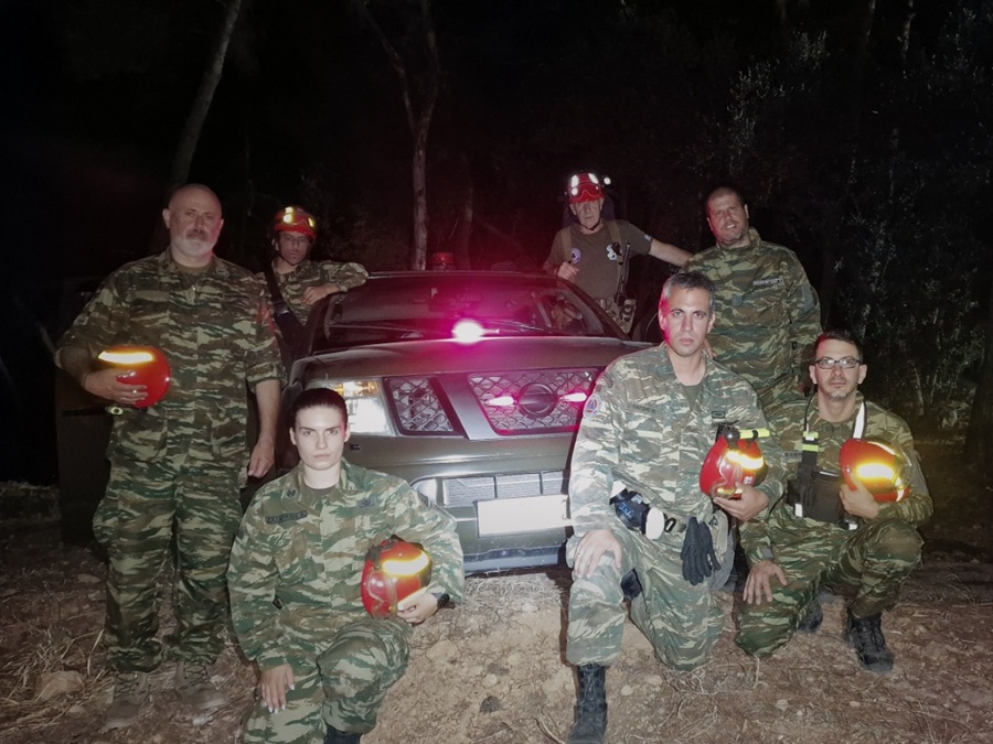 Ολονύχτια περιπολία για τη ΛΕΦΕΔ Αττικής στο Ποικίλο Όρος